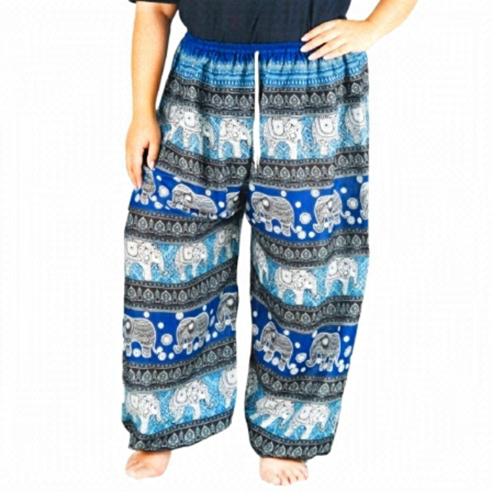 🔥HOST PICK 🔥Chinrada - Smocked Waist harem PLUS SIZE 2XL 🇹🇭